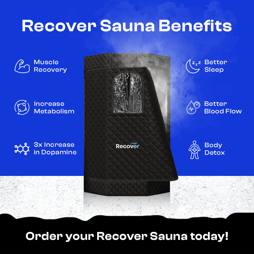 Recover Portable Sauna Pod + Recover Ice Bath